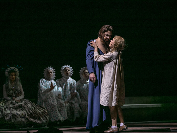 Οι πρώτες φωτογραφίες από τις πρόβες της Πάπισσας Ιωάννας στην ΕΛΣ