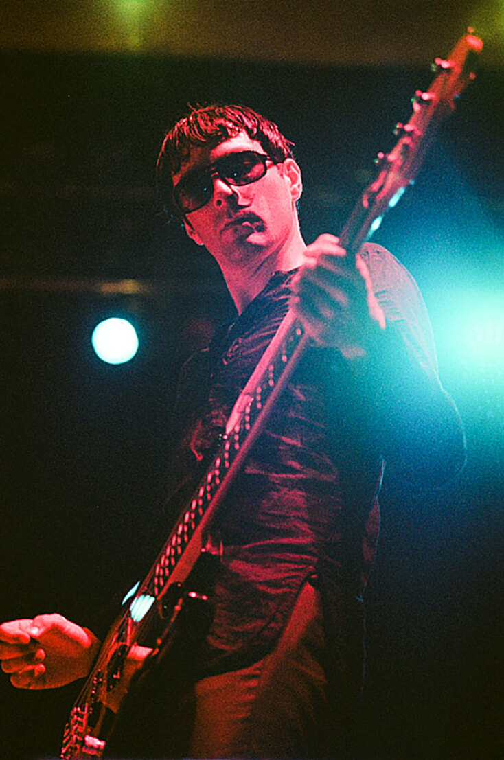 Στιγμιότυπο από την πρώτη συναυλία των Pulp στην Ελλάδα το 1998