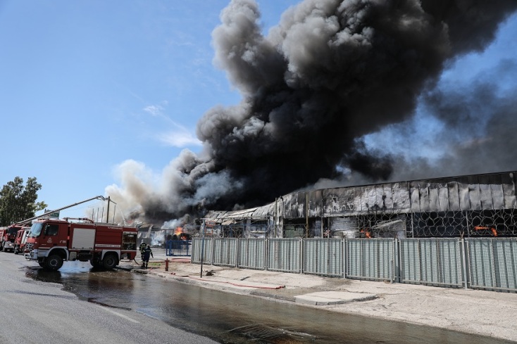 Πυρκαγιά στον Ασπρόπυργο