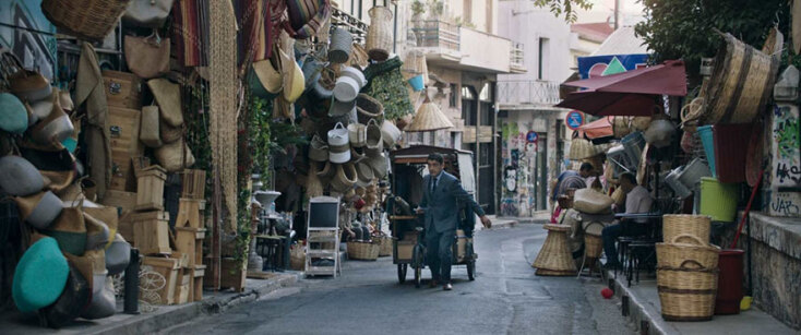 Ο Δημήτρης Ήμελλος στην ταινία «Ράφτης» της Σόνια Λίζα Κέντερμαν