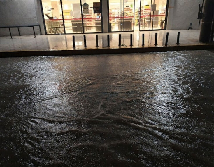 Δρόμοι… ποτάμια στην Ιεράπετρα