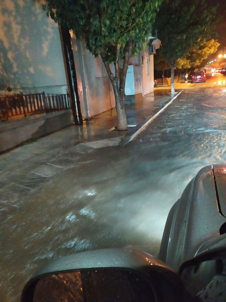 Δρόμοι… ποτάμια στην Ιεράπετρα