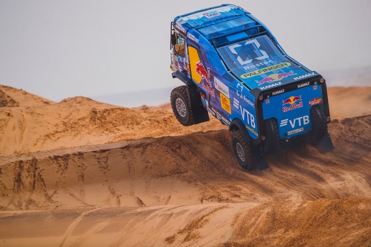 Στιγμιότυπο από το Rally Dakar 2022.