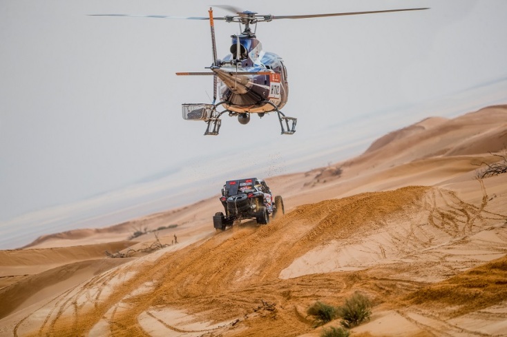 Στιγμιότυπο από το Rally Dakar 2022.