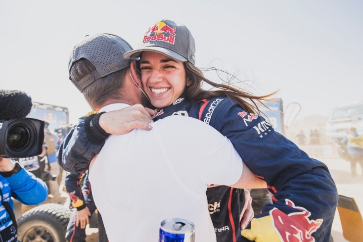 Στιγμιότυπο από το Rally Dakar 2022.