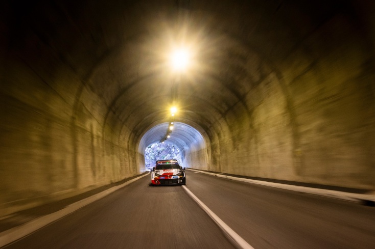 Αυτοκίνητο στο Ράλι Μόντε Κάρλο 2022