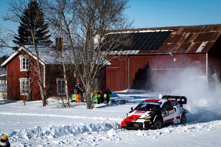 Αυτόκινητο στο Ράλλυ Σουηδίας 2022
