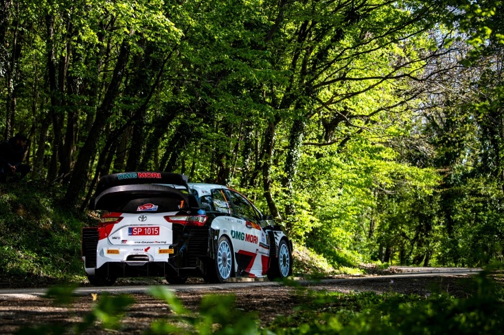 Στιγμιότυπο από το Παγκόσμιο Πρωτάθλημα Ράλι στην Κροατία