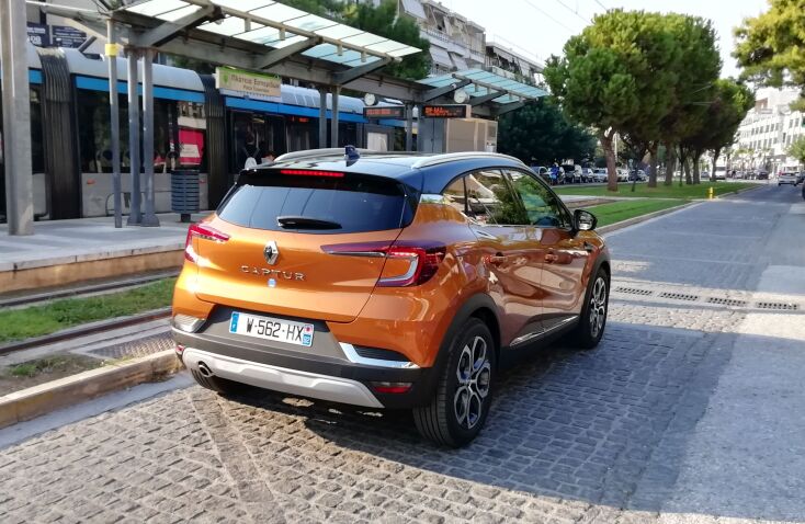 Το αυτοκίνητο Renault Captur
