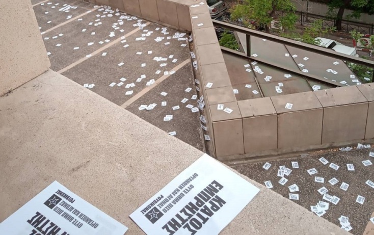 Εισβολή Ρουβίκωνα στο υπουργείο Περιβάλλοντος