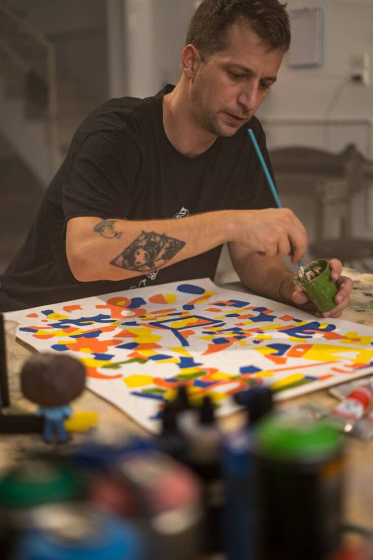 O street artist Σωτήρης Φωκέας ή αλλιώς Soteur