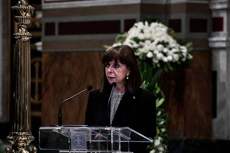 Η Πρόεδρος της Δημοκρατίας Κατερίνα Σακελλαροπούλου