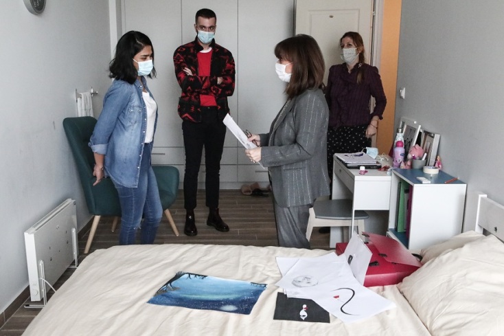 Η Πρόεδρος της Δημοκρατίας, Κατερίνα Σακελλαροπούλου στο HOUSE2 