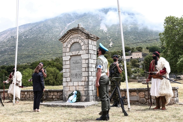 Στο Σούλι για τις επετειακές εκδηλώσεις η Πρόεδρος της Δημοκρατίας, Κατερίνα Σακελλαροπούλου