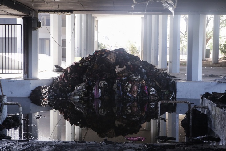 ΣΕΦ: Φωτιά σε παλέτες με βοήθεια για την Ουκρανία