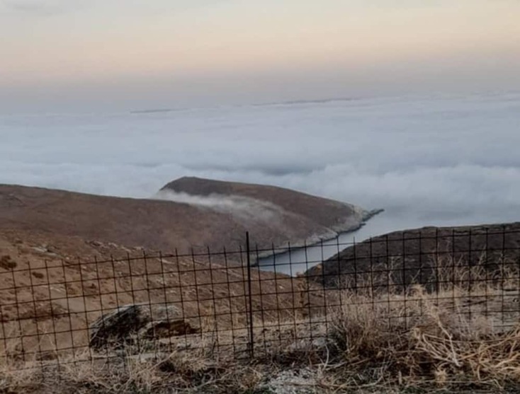 Και η Σέριφος ντυμένη με σύννεφα…