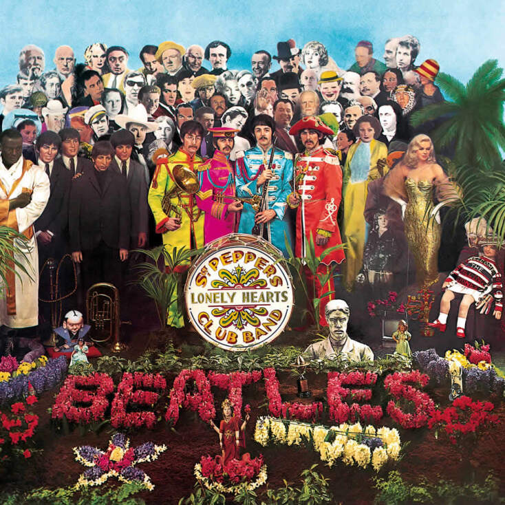 Το εξώφυλλο του άλμπουμ Sgt. Peppers Lonely Hearts Club Band των Beatles