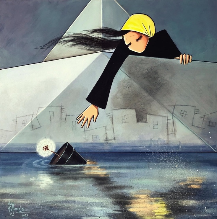 Έργο της Σάμσια Χασανί.