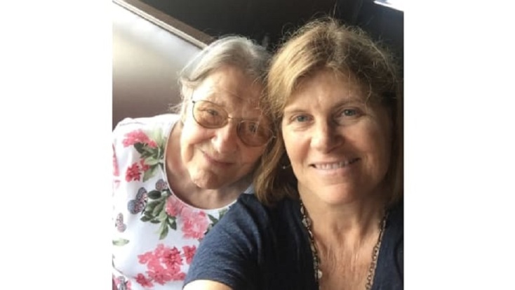 Η Sheryl Pardo με τη μητέρα της