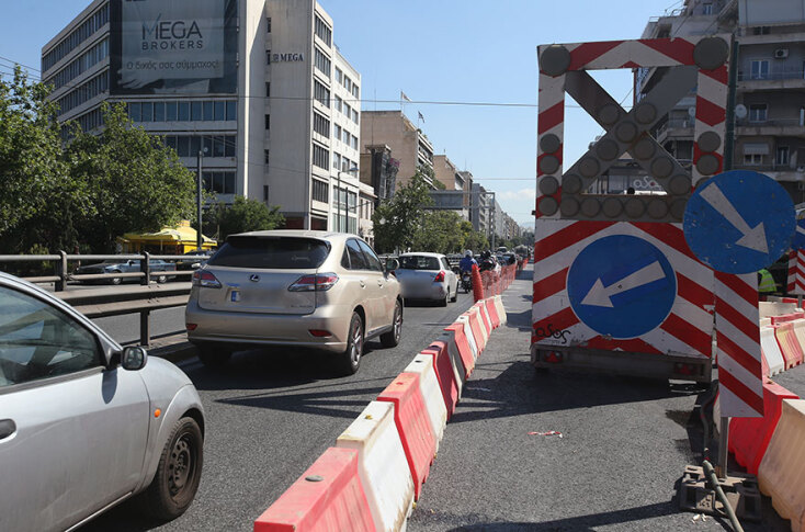 Σε ισχύ κυκλοφοριακές ρυθμίσεις στη λεωφ. Συγγρού από τη συμβολή με την Καλλιρόης έως τη Φραντζή