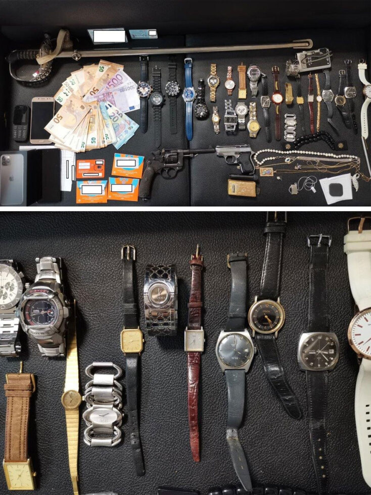 Ξεπερνά τα 500.000 ευρώ η συνολική λεία της συμμορίας Γεωργιανών που έκανε διαρρήξεις σε σπίτια στην Αττική