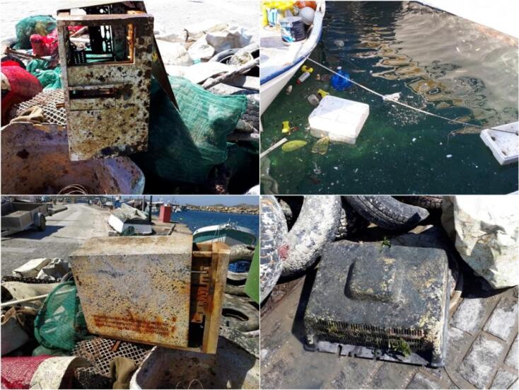 Βυθός... χωματερή στη Νάουσα Πάρου