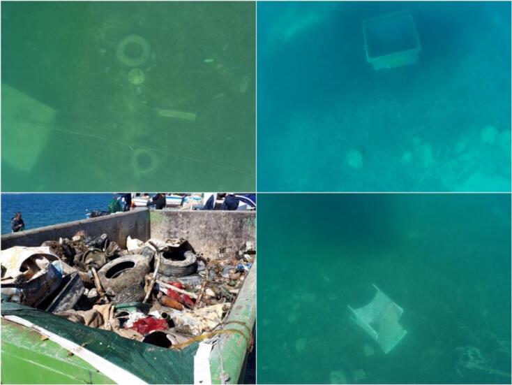 Βυθός... χωματερή στη Νάουσα Πάρου