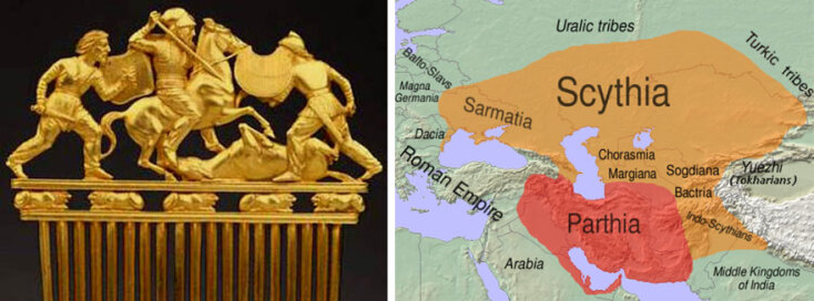 Οι Σκύθες δημιούργησαν αυτοκρατορία, η οποία περιελάμβανε περιοχές της σημερινής Ουκρανίας και Ρωσίας