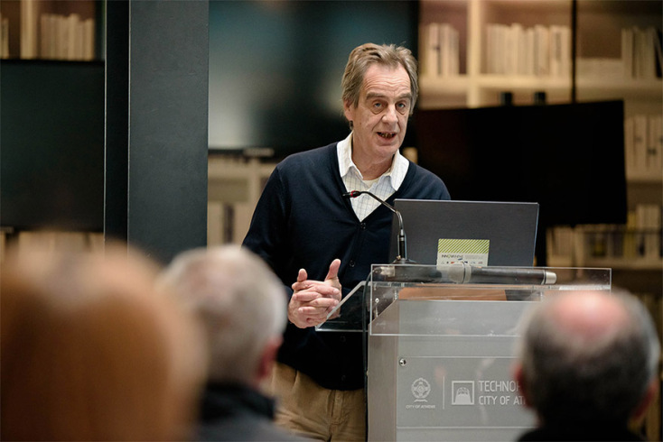 Αντώνης Οικονόμου, διευθυντή του INNOVATHENS