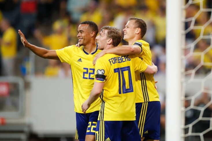 Η εθνική ομάδα της Σουηδίας