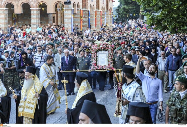 Εορτασμός της Κοίμησης της Θεοτόκου στην Παναγία Σουμελά © EUROKINISSI