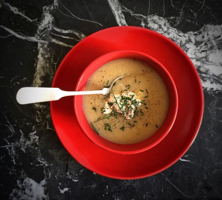 Σούπα "Vichyssoise" ή "Potage Parmentier"