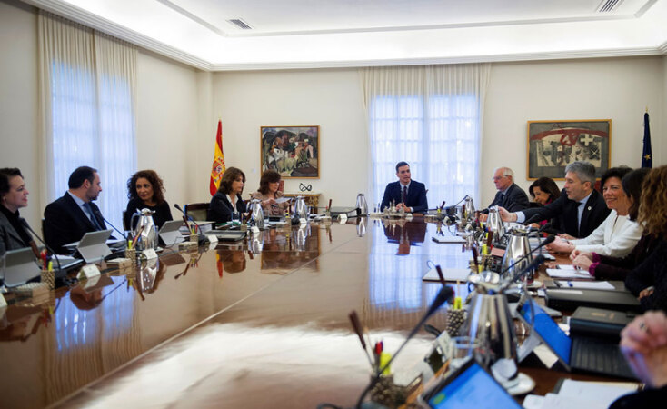 Το Υπουργικό Συμβούλιο της ισπανικής κυβέρνησης