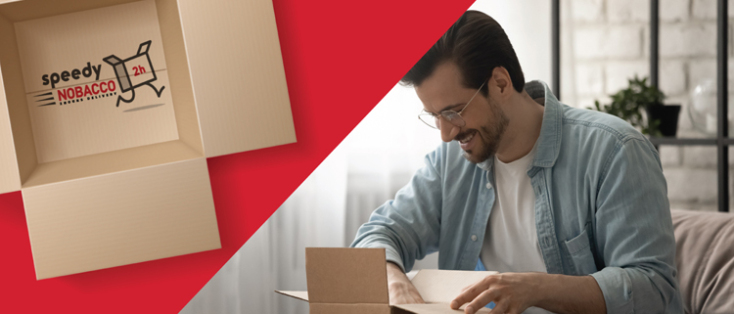 Ιδιαίτερα θετικές επιδόσεις για την υπηρεσία express delivery της Nobacco. Τώρα το «Speedy Nobacco» και στην Πάτρα.