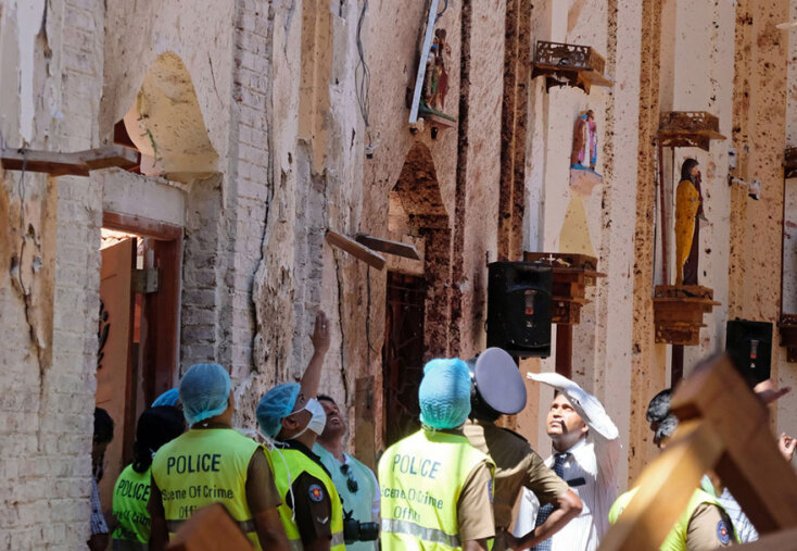 Πολύνεκρες επιθέσεις στη Σρι Λάνκα