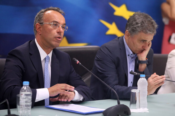 Χρήστος Σταϊκούρας και Ευκλείδης Τσακαλώτος