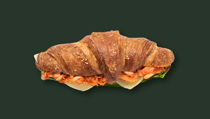 Vegan BBQ &amp; Jackfruit Croissant