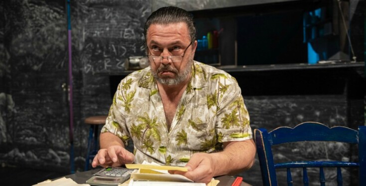 Ο ηθοποιός Στάθης Σταμουλακάτος 