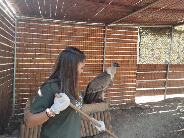 Η 17χρονη Κατερίνα στον σταθμό επανένταξης της ΑΝΙΜΑ. 