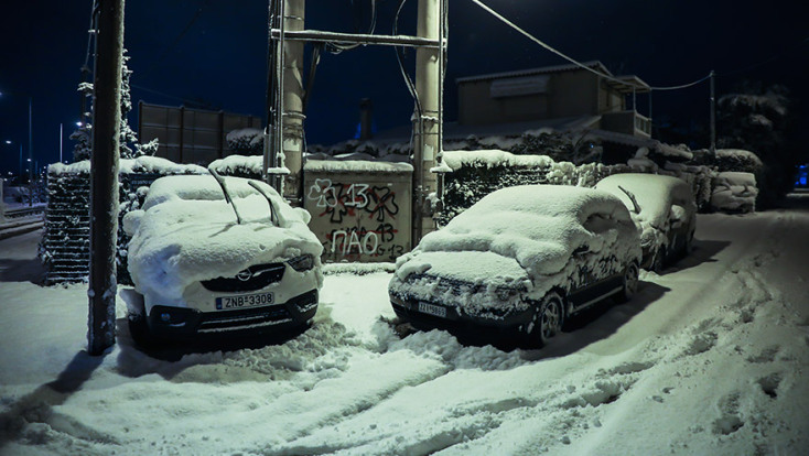 ΚΑΚΟΚΑΙΡΙΑ ΜΗΔΕΙΑ / ΧΙΟΝΟΠΤΩΣΗ ΣΤΟΝ ΣΤΑΥΡΟ ΑΓ. ΠΑΡΑΣΚΕΥΗΣ