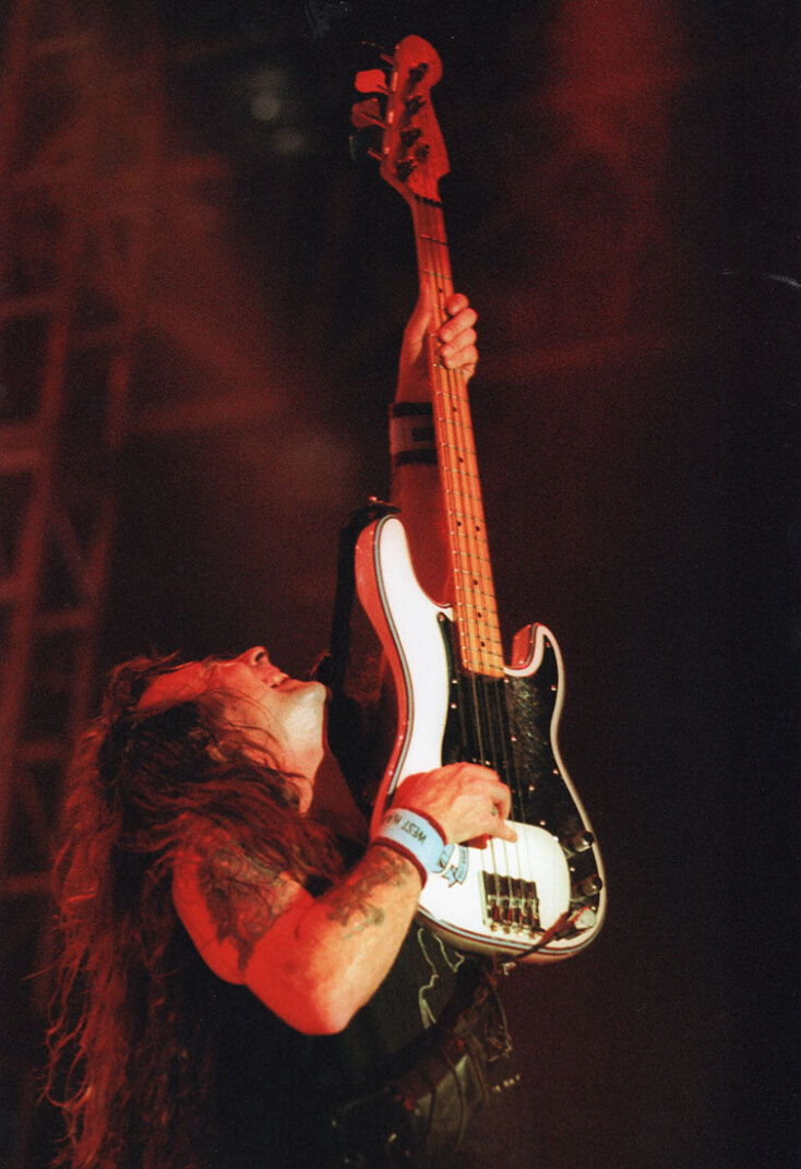 Ο μπασίστας και ιδρυτής των Iron Maiden, Steve Harris