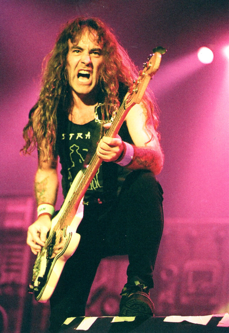 Ο μπασίστας και ιδρυτής των Iron Maiden, Steve Harris