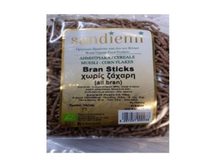 Το bran sticks πρωινού, χωρίς ζάχαρη, που ανακαλεί ο ΕΦΕΤ