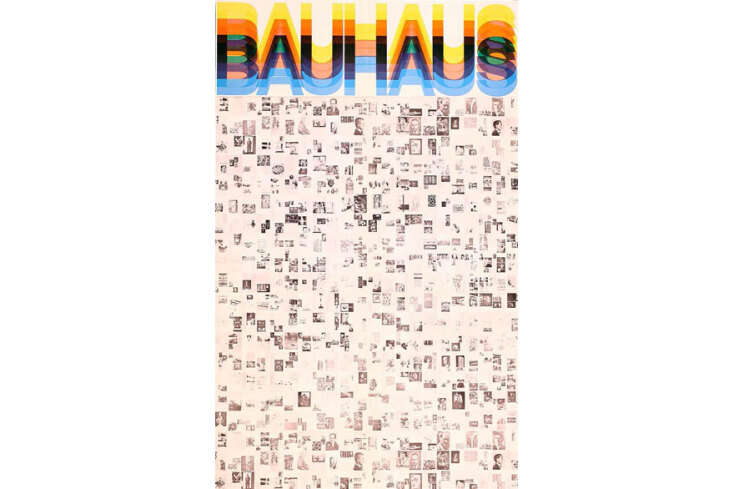 Still undead: Poster advertising an exhibition of the work of Farid Belkahia, Mohamed Chabâa and Mohamed Melehi, Théâtre National Mohamed V, Rabat, 1965, design by Mohamed Melehi Collection Toni Maraini