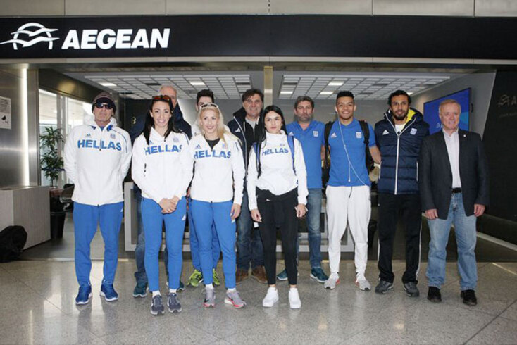 Μέλη της εθνικής ομάδας στίβου 