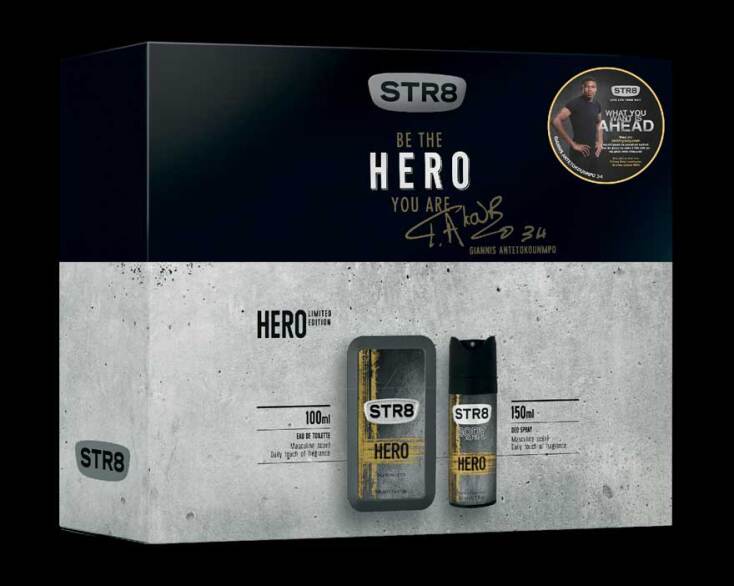 Αναζήτησε το μαγικό εισιτήριο στα σετ δώρου STR8 και γίνε εσύ ο τυχερός που θα ζήσει από απόσταση αναπνοής τα θρυλικά καρφώματα του “Greek Freak”!