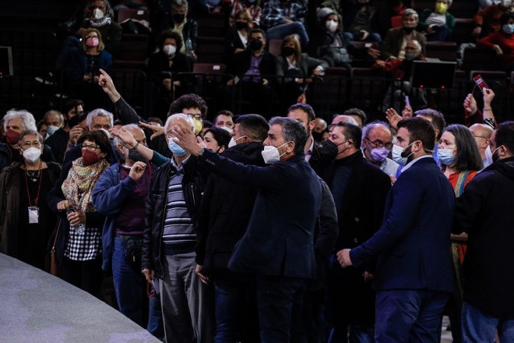 ΣΥΡΙΖΑ: Ένταση στο Συνέδριο - Η «Ομπρέλα» αποχώρησε από τη διαδικασία ψηφοφορίας 