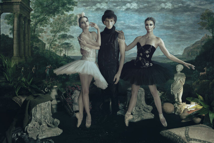 Η «Λίμνη των Κύκνων» σε σκηνοθεσία και χορογραφία του Κωνσταντίνου Ρήγου στην ΕΛΣ © Γεώργιος Γεώργας