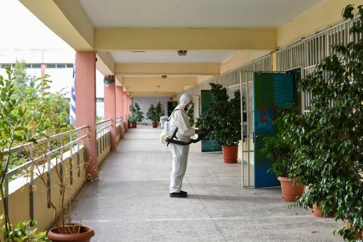 Καθαριότητα σε σχολεία του Δήμου Αθηναίων