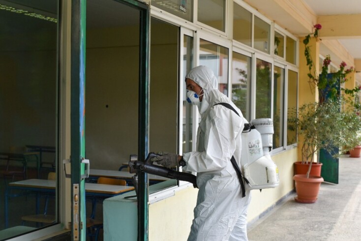 Καθαριότητα σε σχολεία του Δήμου Αθηναίων